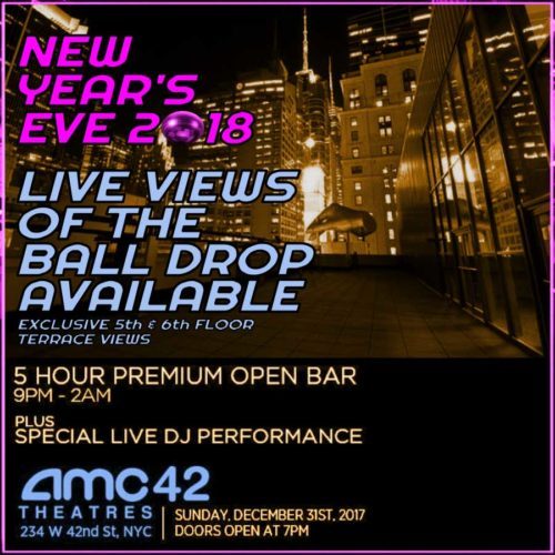 AMC 42nd Street New Years Eve