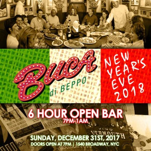 Buca Di Beppo New Years Eve
