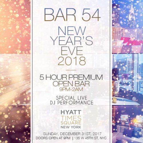 Hyatt Times Square New Years Eve