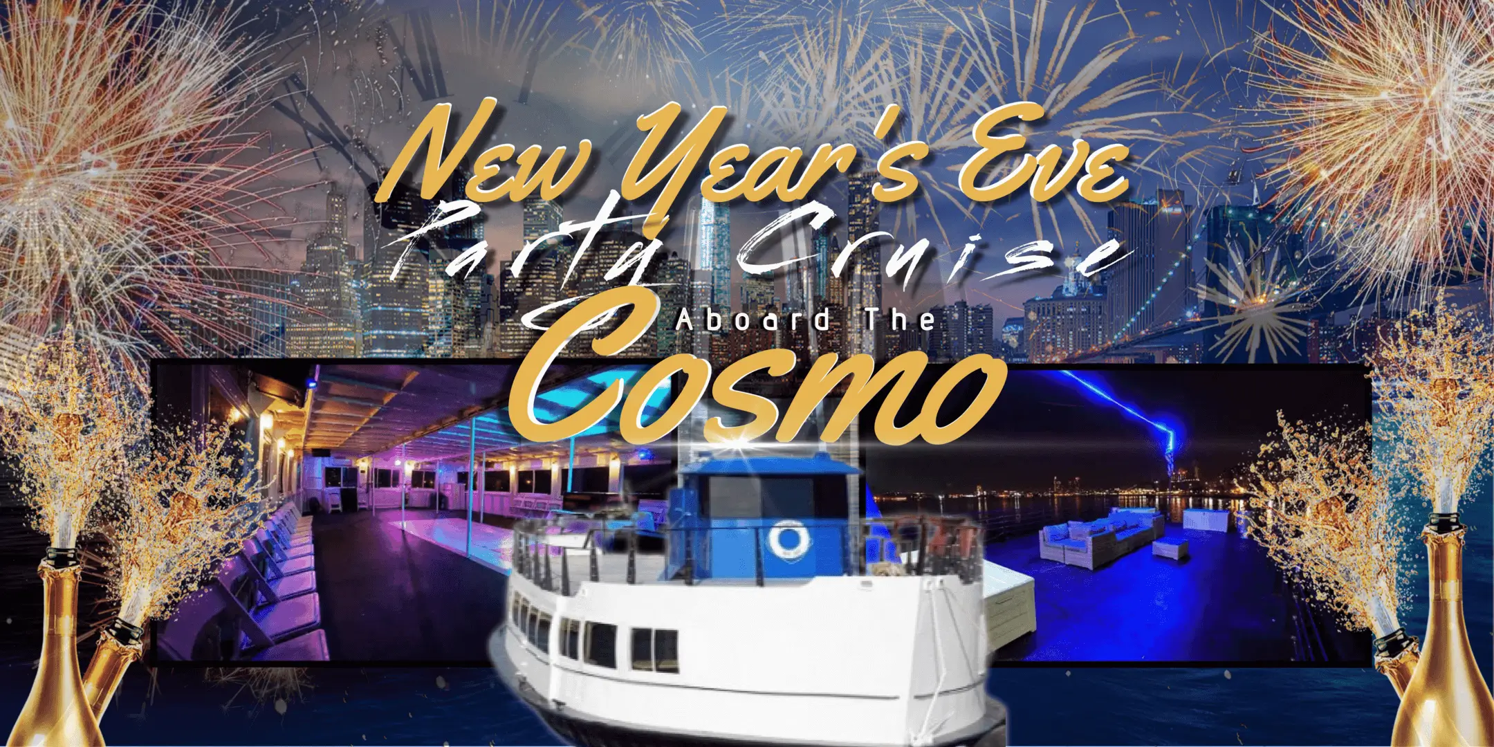 New Years Eve Cruise on the Cosmo Party Boat